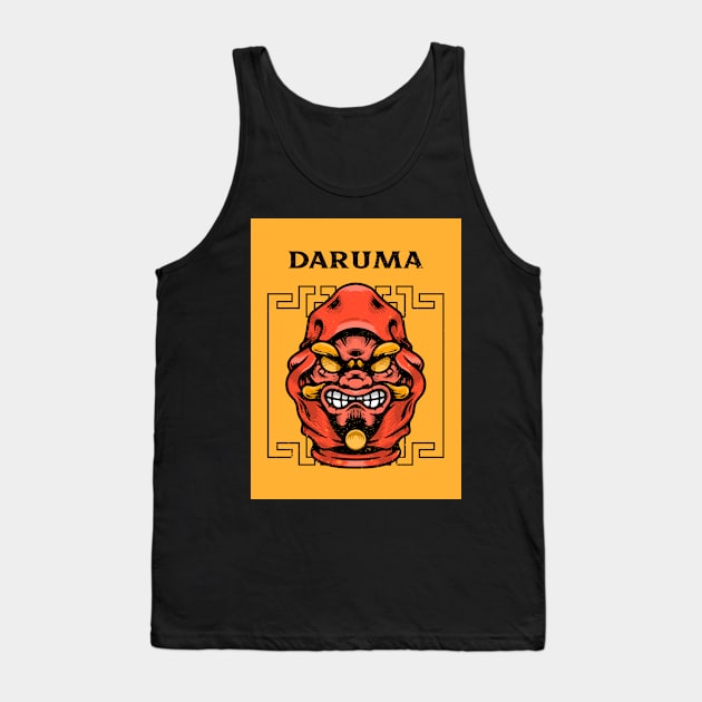 Daruma Tank Top by AladdinHub